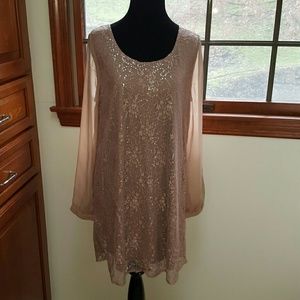 NWT Blu Pepper holiday dress